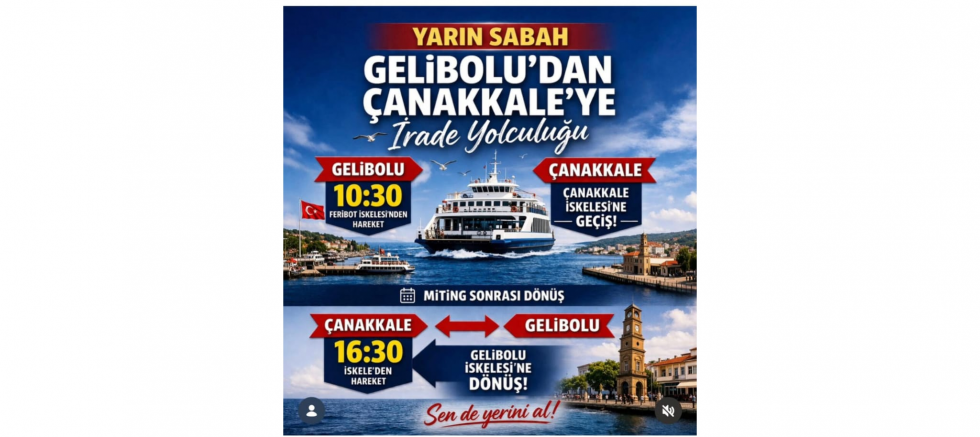 Engin Coşkun: Gelibolu’nun Sesi Boğazdan Yükselecek - GÜNDEM - İnternetin Ajansı