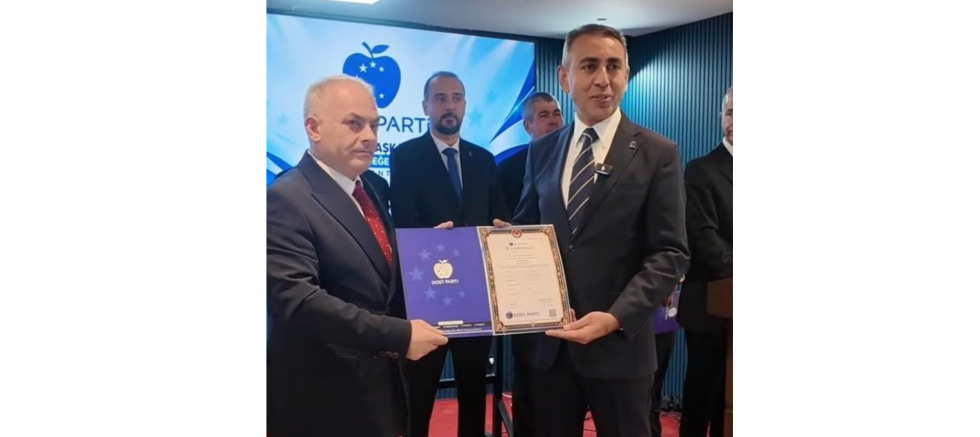Rıdvan Eşin: Dost Parti Milletin Beklentilerine Dokunan Bir Siyasi Hareket Olacaktır - GÜNDEM - İnternetin Ajansı